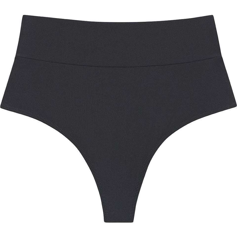 Added Coverage High Rise Bikini Bottom