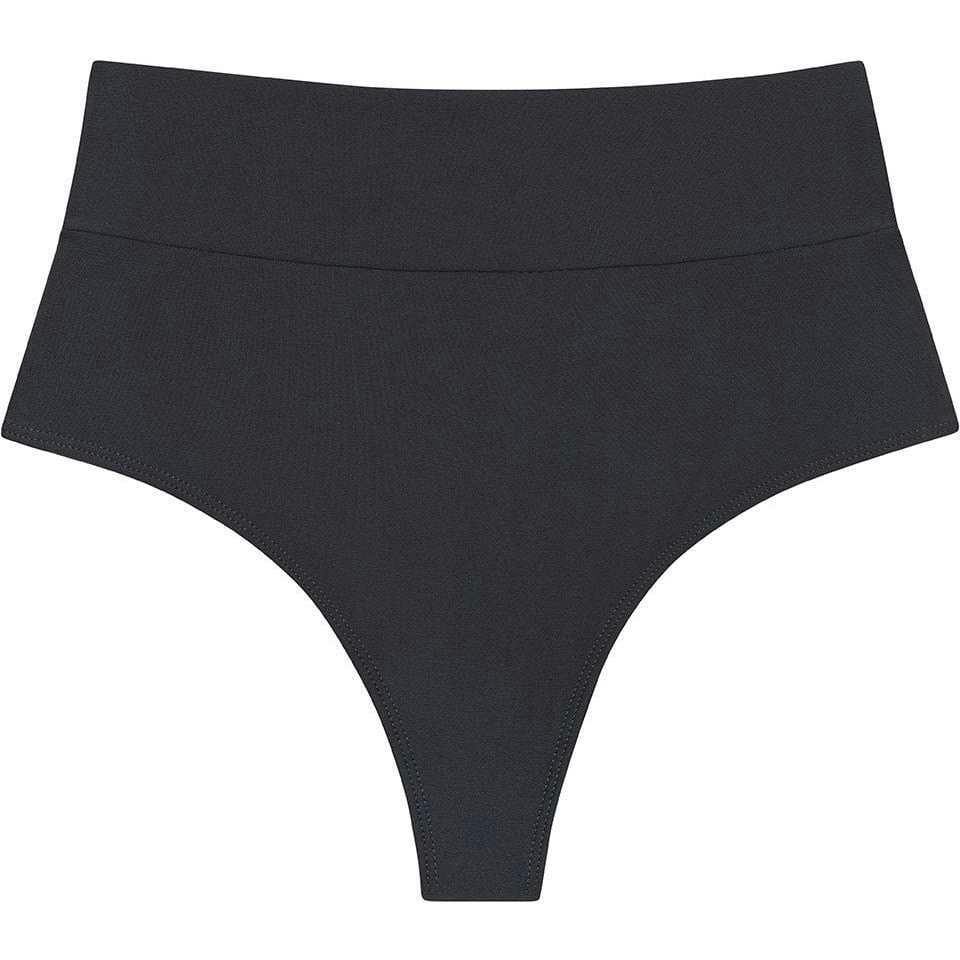 Added Coverage High Rise Bikini Bottom