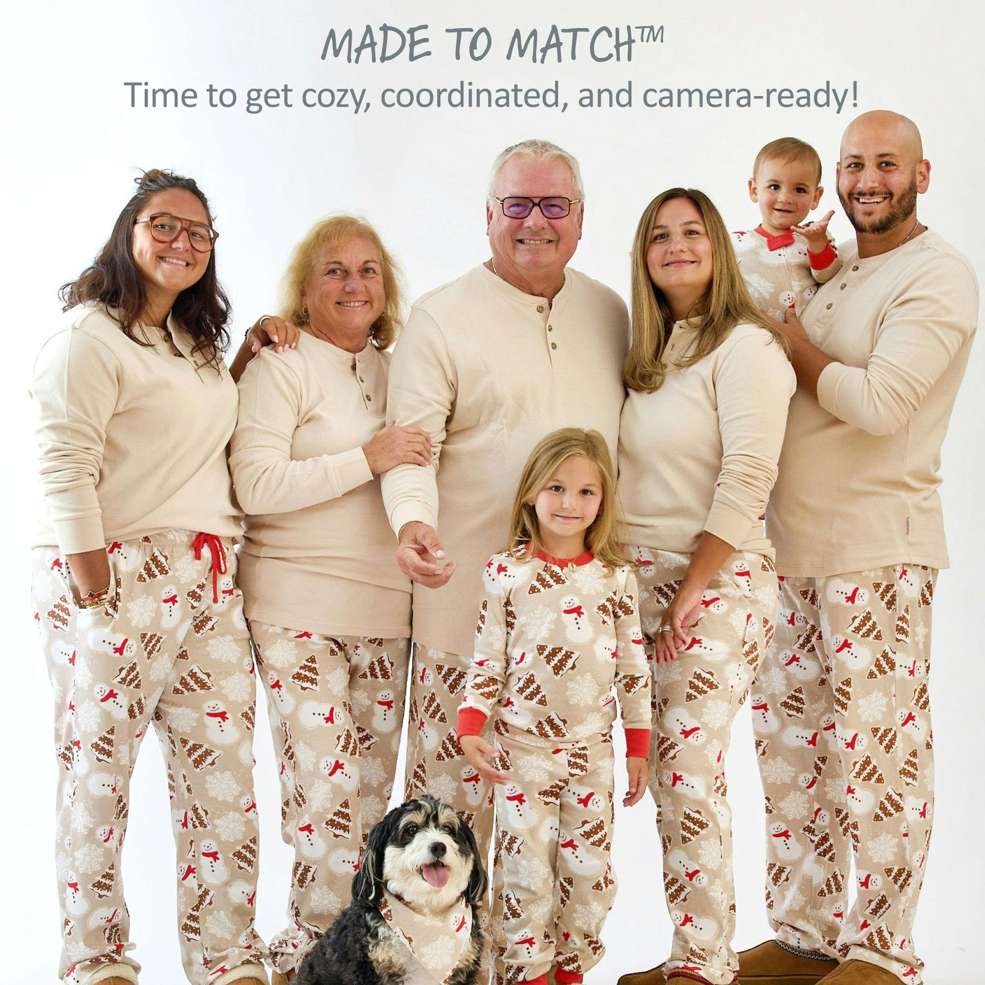 Matching Family Jammies Christmas Pajamas - Sugar Cookies