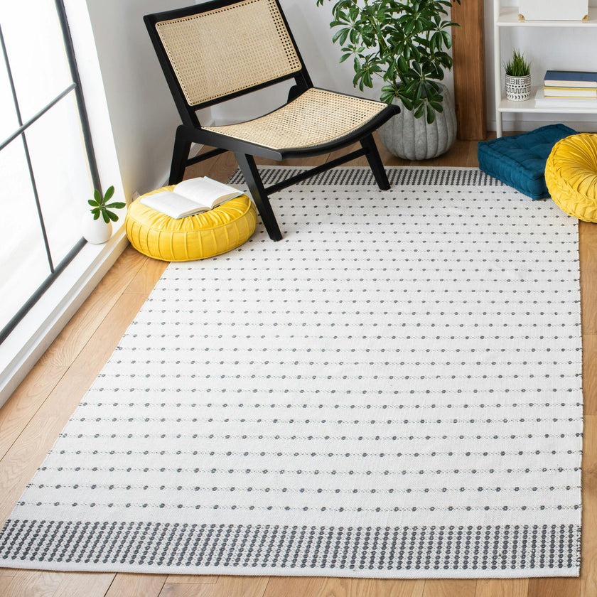 Montauk Dottie Rug, Grey