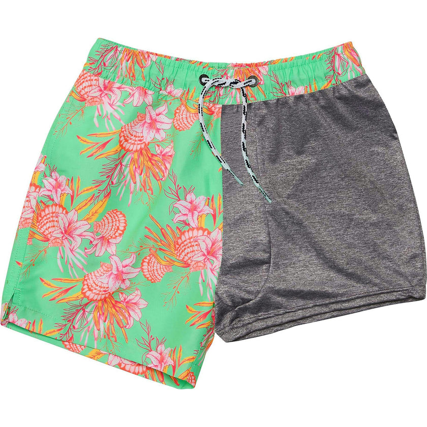 Sustainable Comfort Lined Drawstring Swim Short