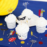 Superhero  Cupcake Decorating Set
