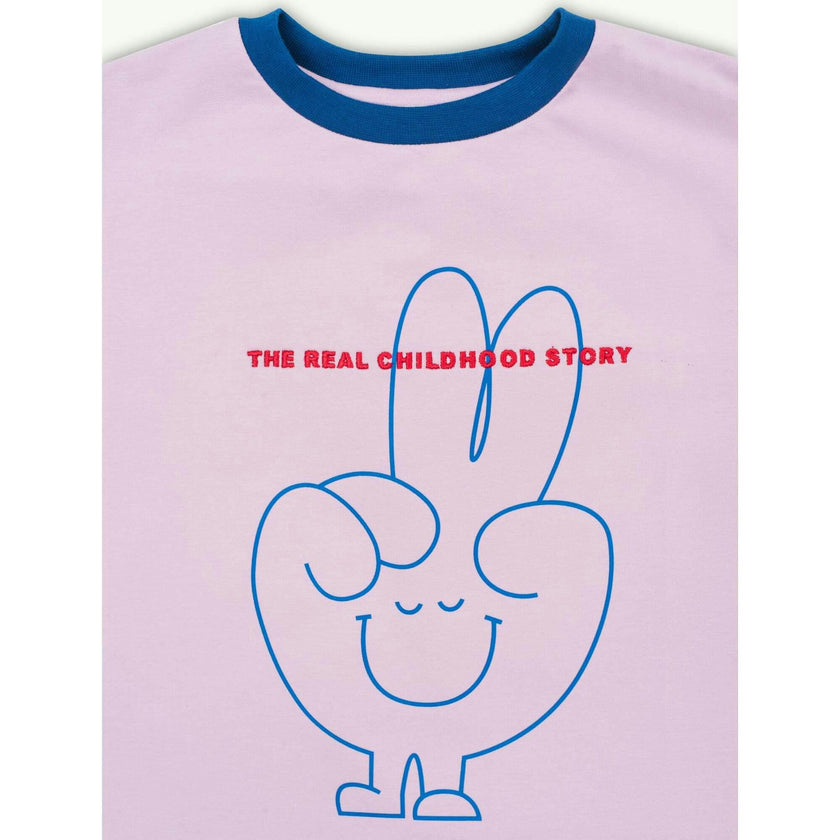 children's cotton longsleeve - lilac