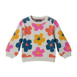 Infant Girls Sweater Set | Flowers & Hearts