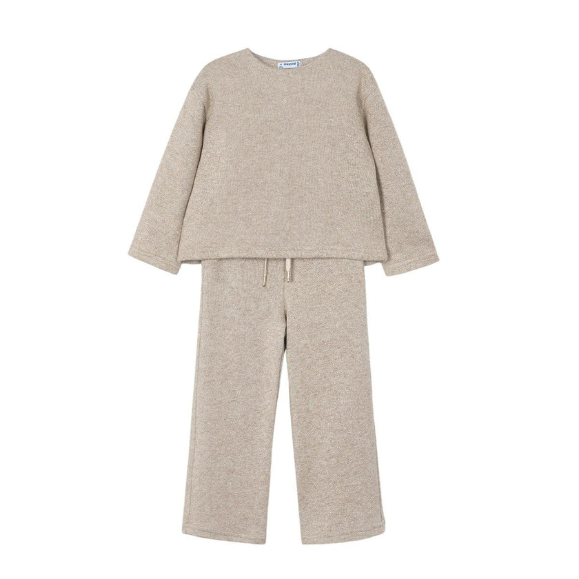 Girl Knit Pants and Sweater Set