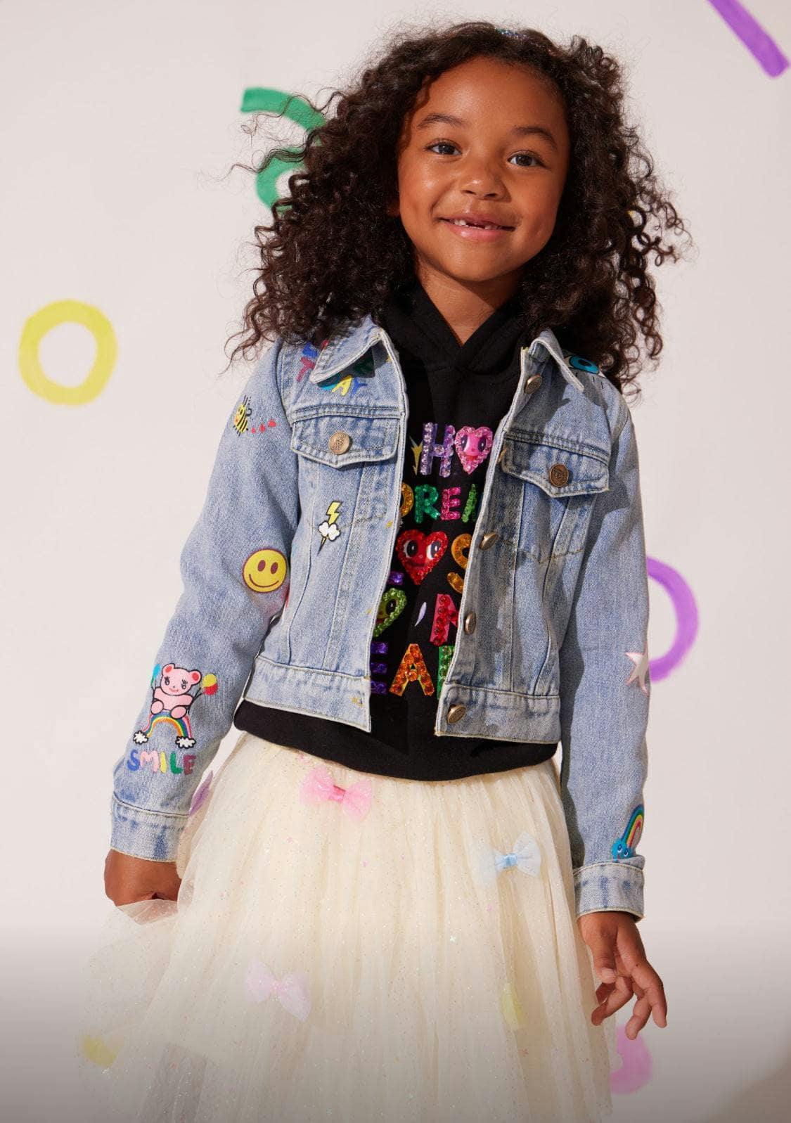 You Rock Painted Denim Jacket