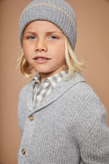 The Light Grey Merino Cashmere Beanie