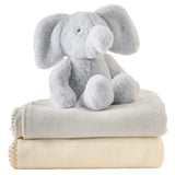 LENNOX Ultra Luxe Plush Baby Blanket