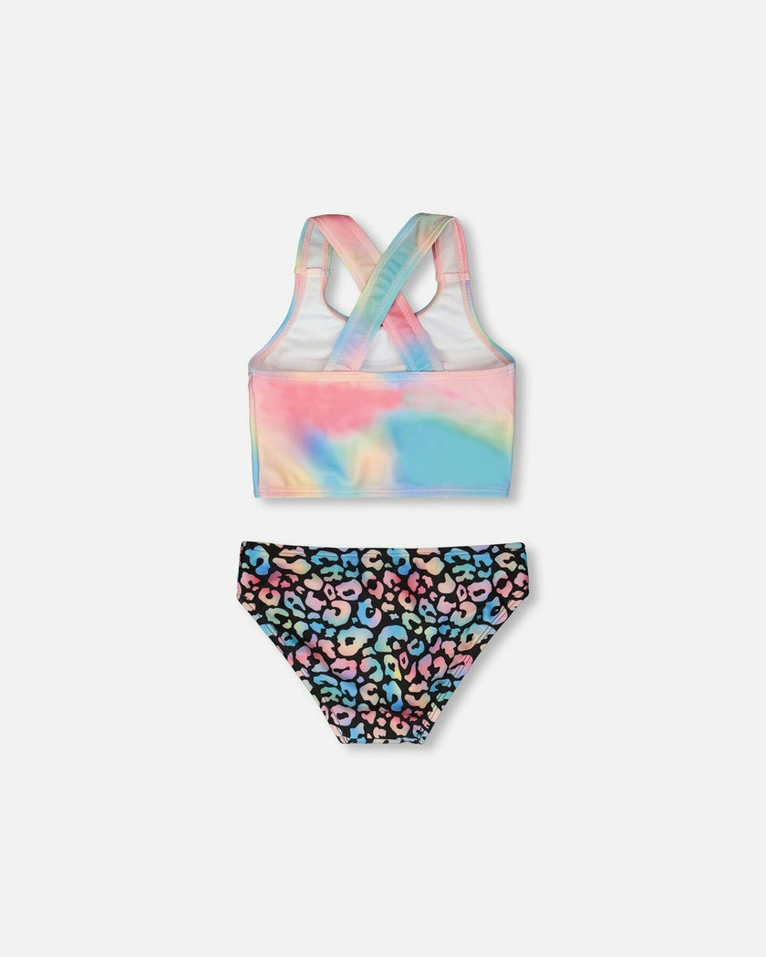 Two-Piece Swimsuit Multicolored