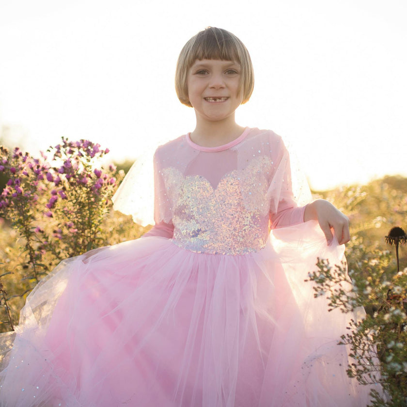 Elegant In Pink Dress