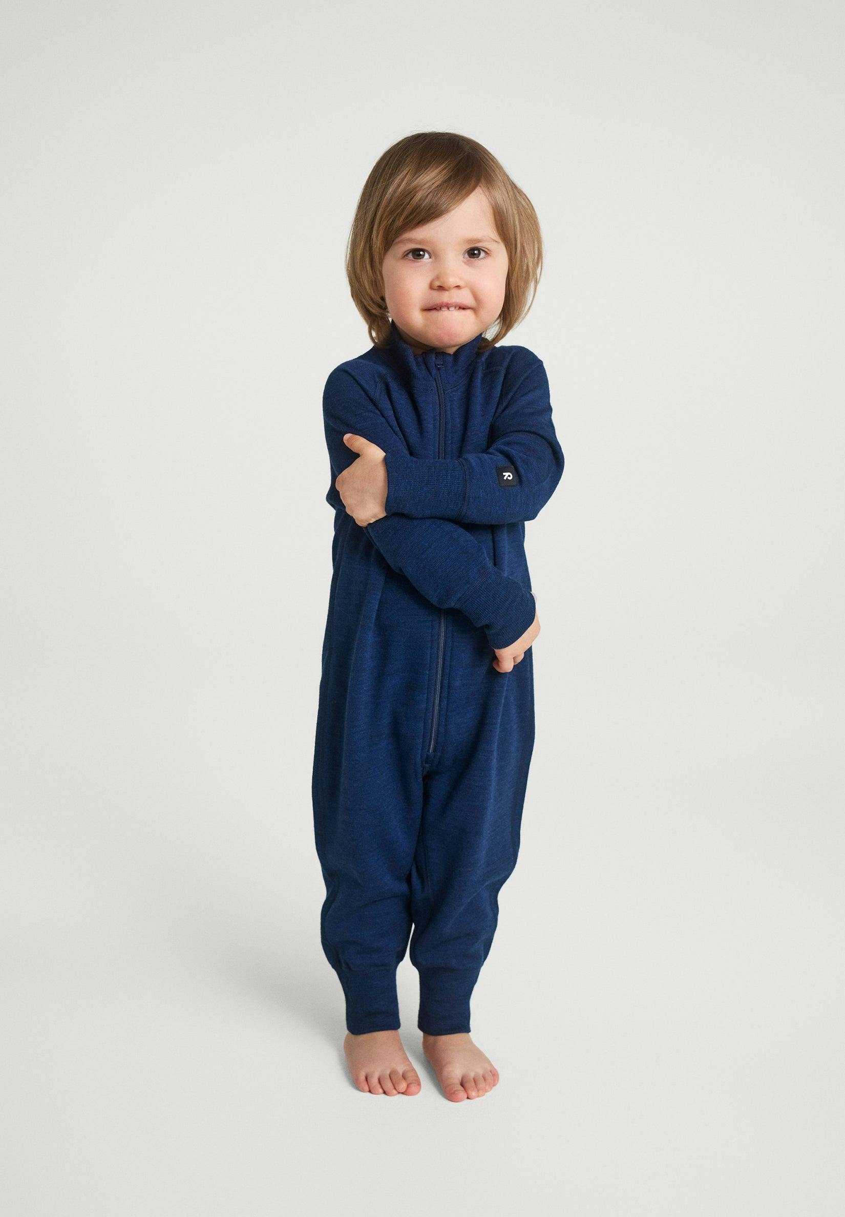 Parvin - Baby & Toddler Merino Wool Jumpsuit