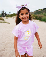 Violet Ice Cream Set