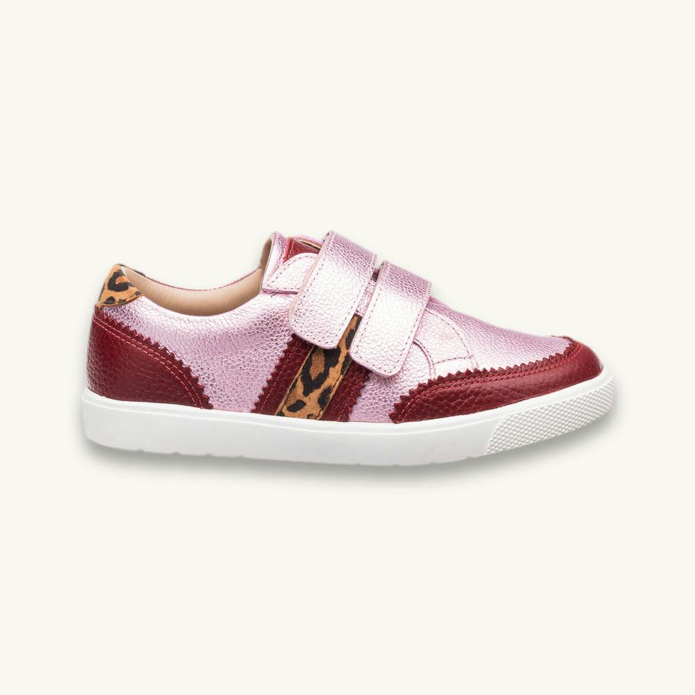 Marti Sneaker | Metallic Carnation Pink Suede