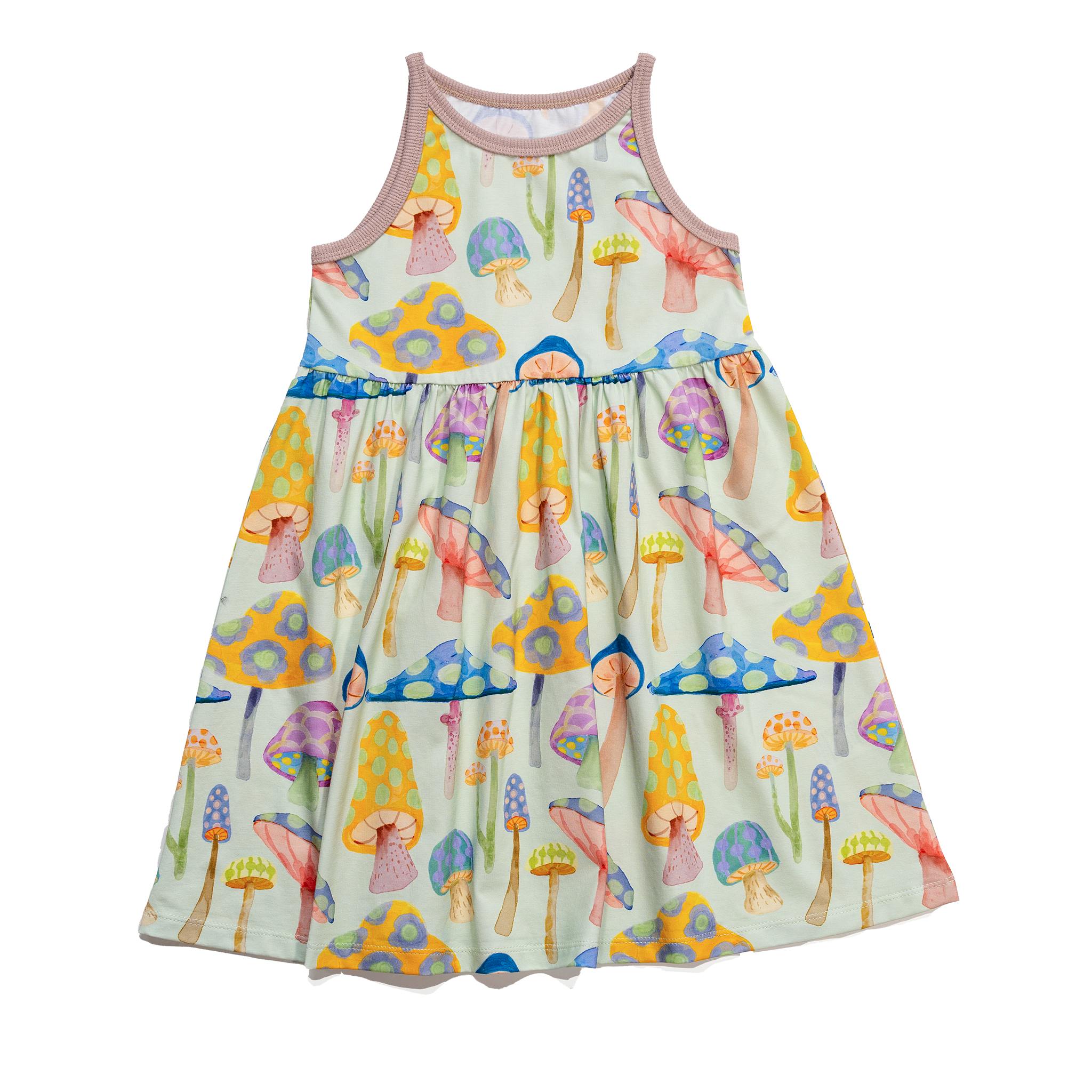 Sage Kids' Dress | Spring Garden