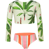 PLATANAL VERDE - SUN LONGSLEEVE BIKINI