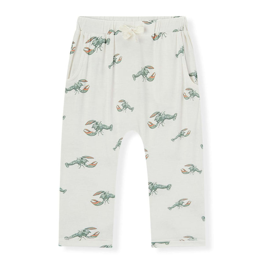 Mint Lobster Luxe Stretch Jogger Pants