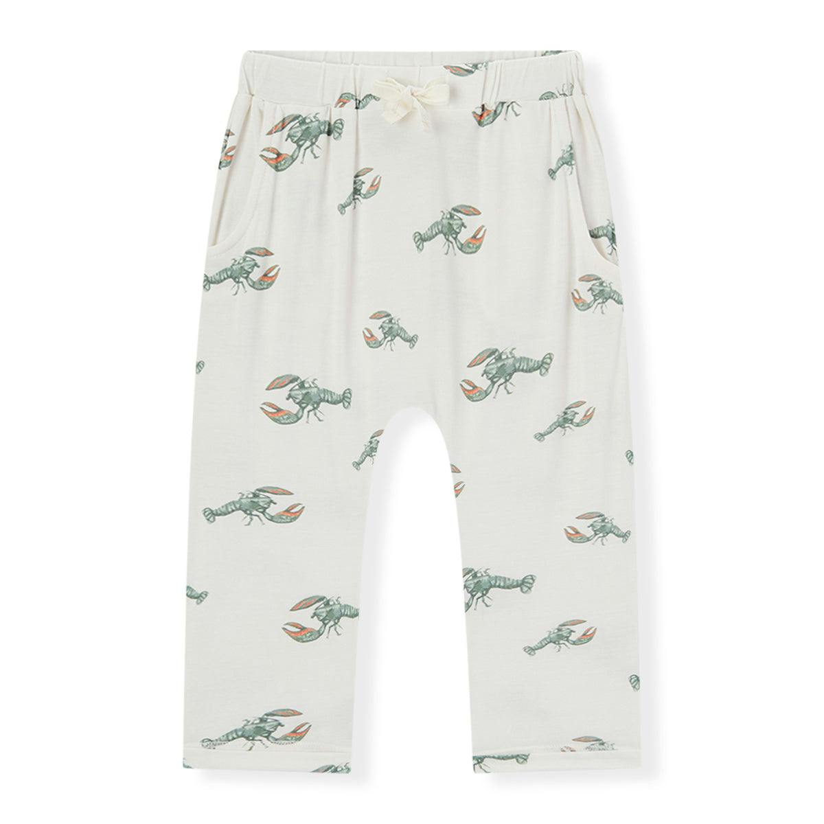 Mint Lobster Luxe Stretch Jogger Pants