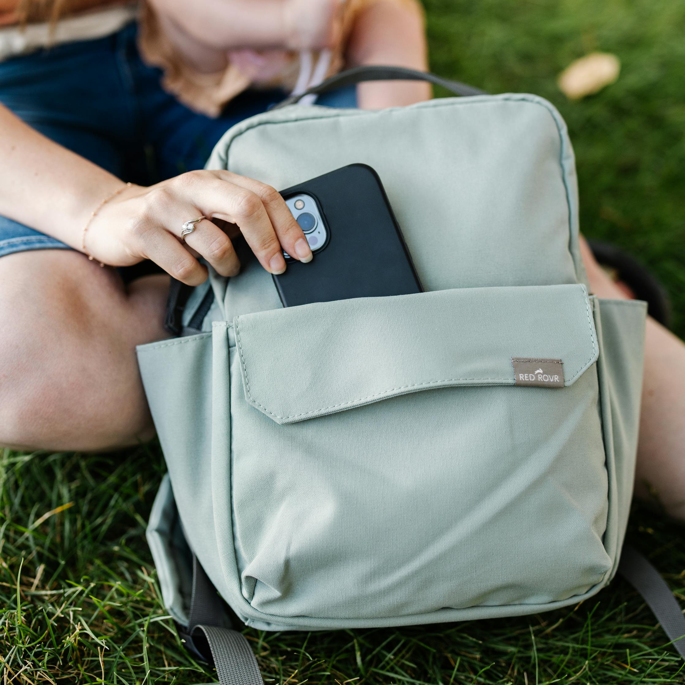 Red Rovr Mini Roo Backpack - Sage