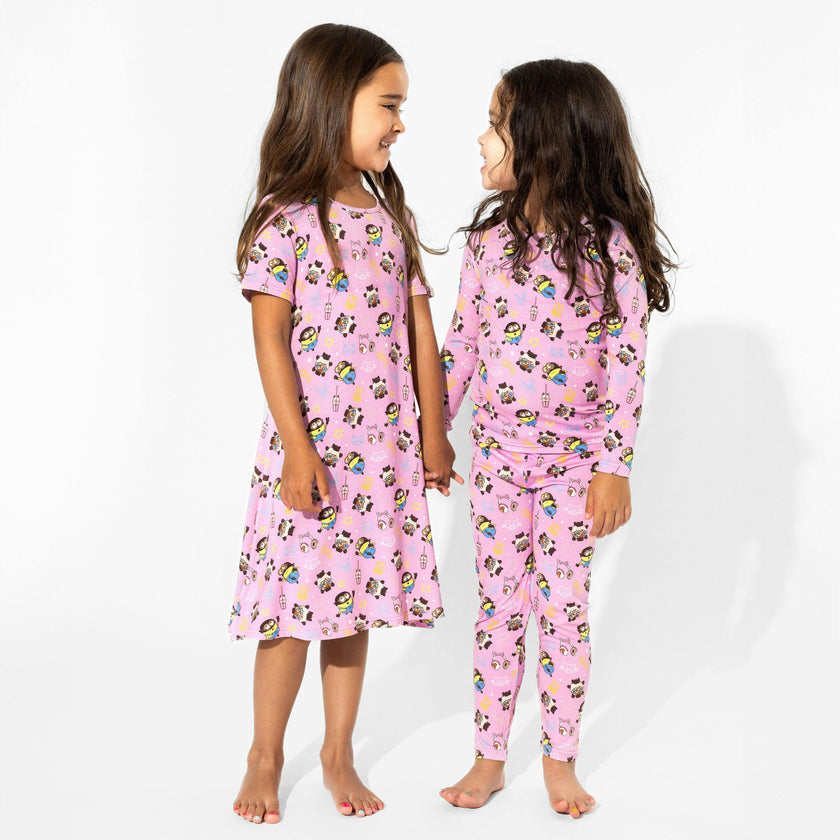 Despicable Me 4: Minions Always Popping Bamboo Kids Pajamas