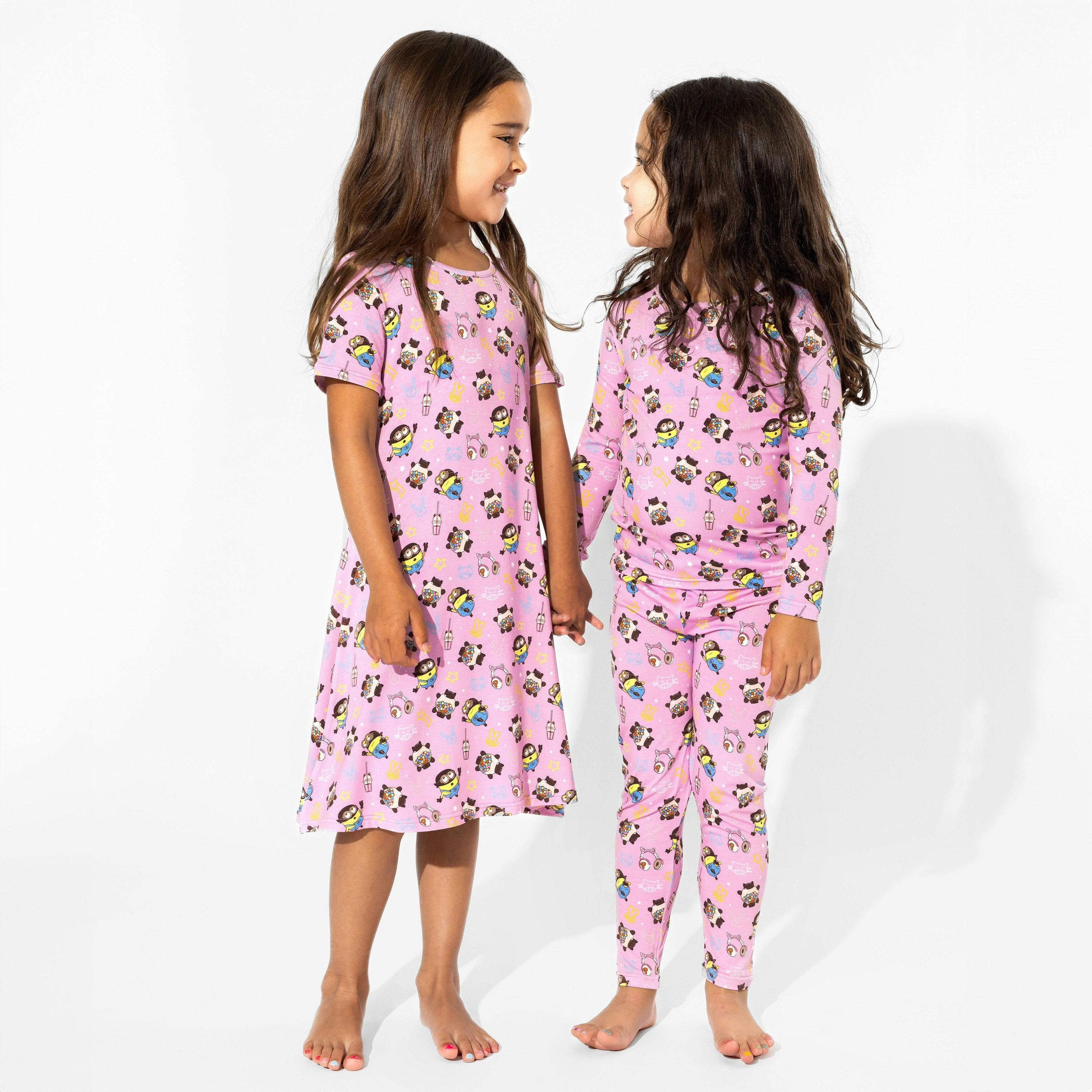 Despicable Me 4: Minions Always Popping Bamboo Kids Pajamas