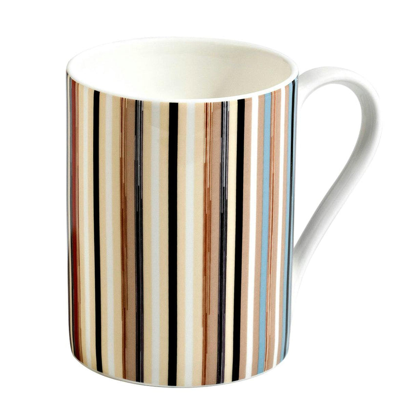 Mug Cup Stripes In Luxury Box Jenkins 148 Diam. 3"