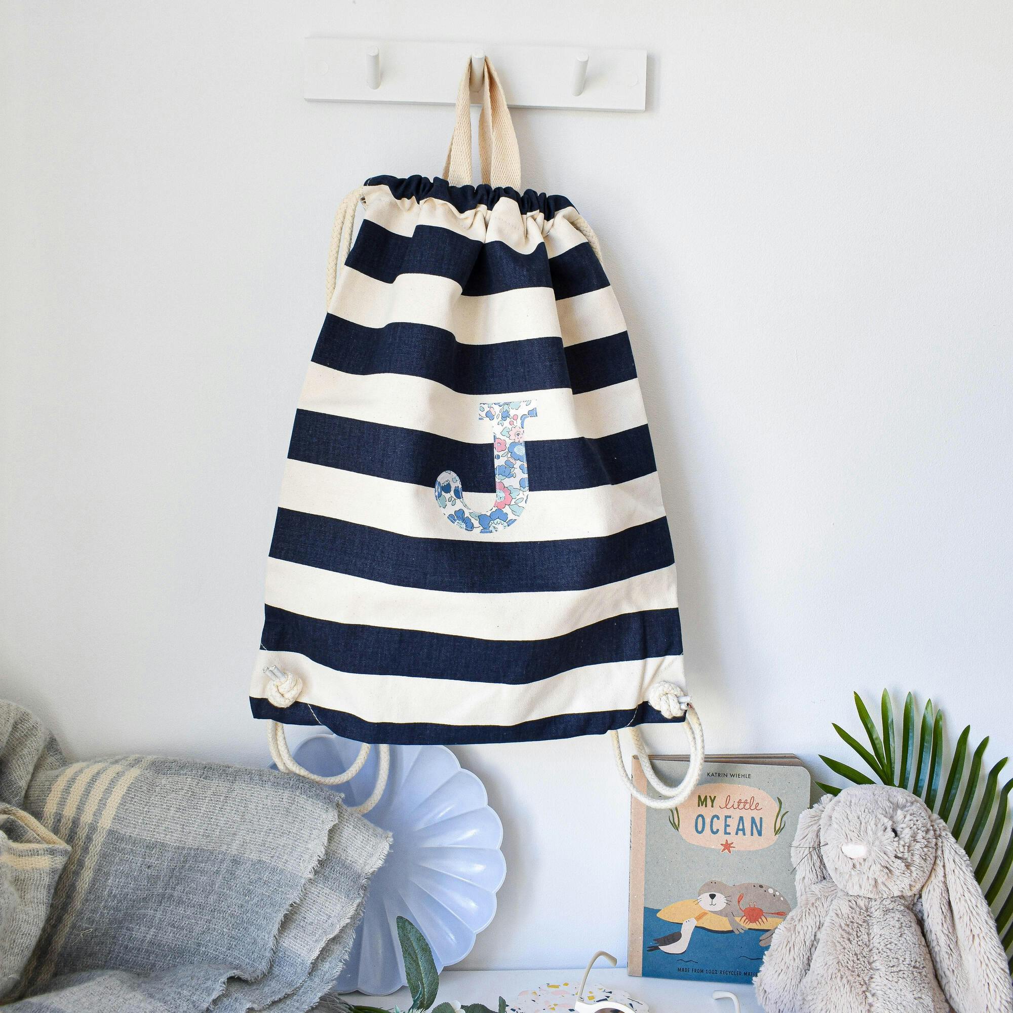 Liberty Of London Personalised Drawstring Bag