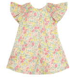 TARTINE ET CHOCOLAT Liberty Flutter Baby Dress - Citrus