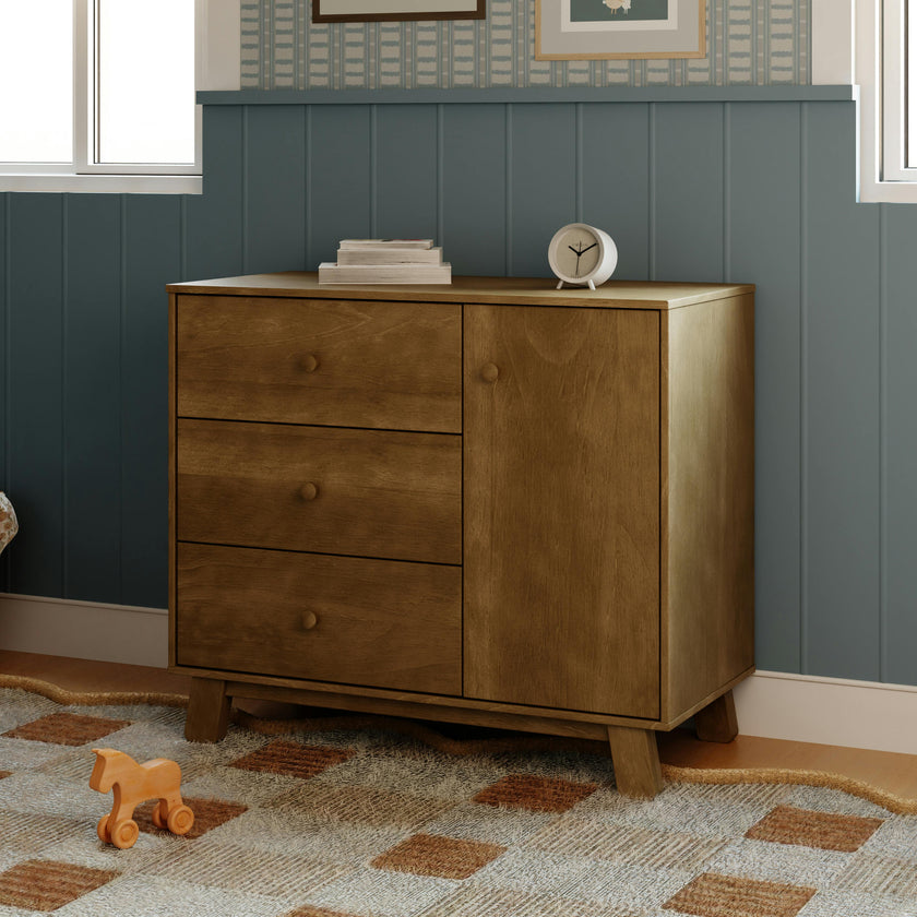 Hudson Modern 3-Drawer Compact Dresser (40")