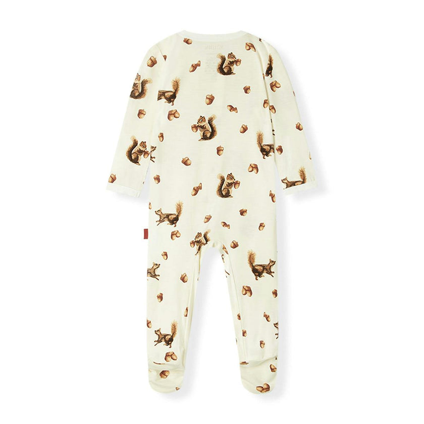 Luxe Stretch Zipper Footed Romper