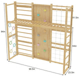 Monkey Bar Attachment – For 95 Inch MODULAR Walnut Swedish Ladder