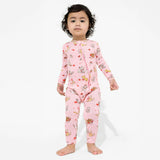 Valentines Kittens Bamboo Convertible Footie