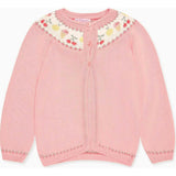 Dusty Pink Helado Cotton Girl Cardigan