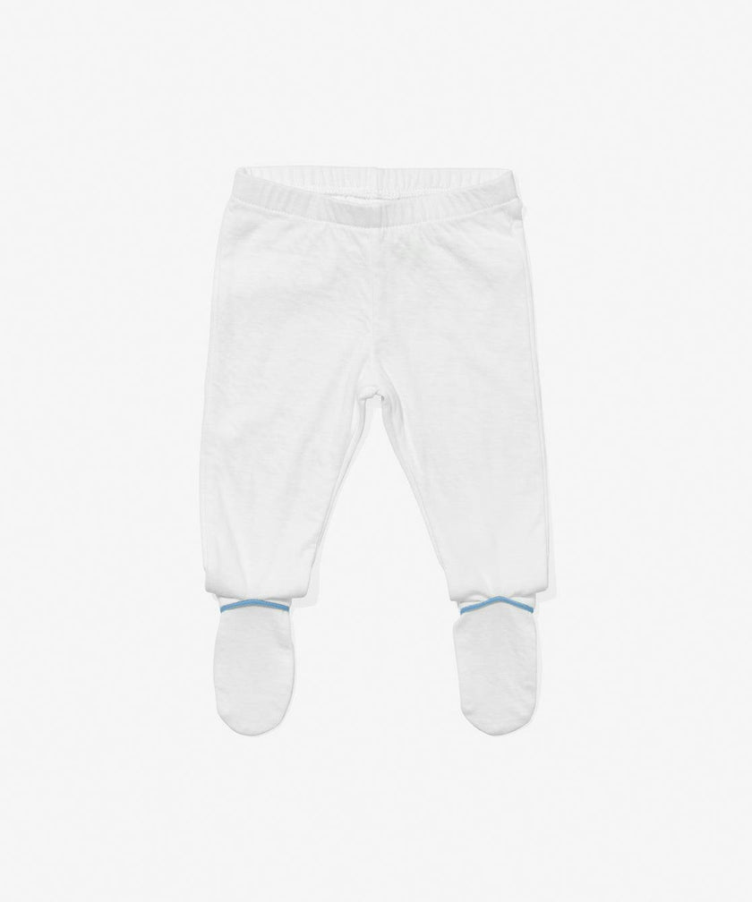 Tatum Baby Pant, Blue Piping