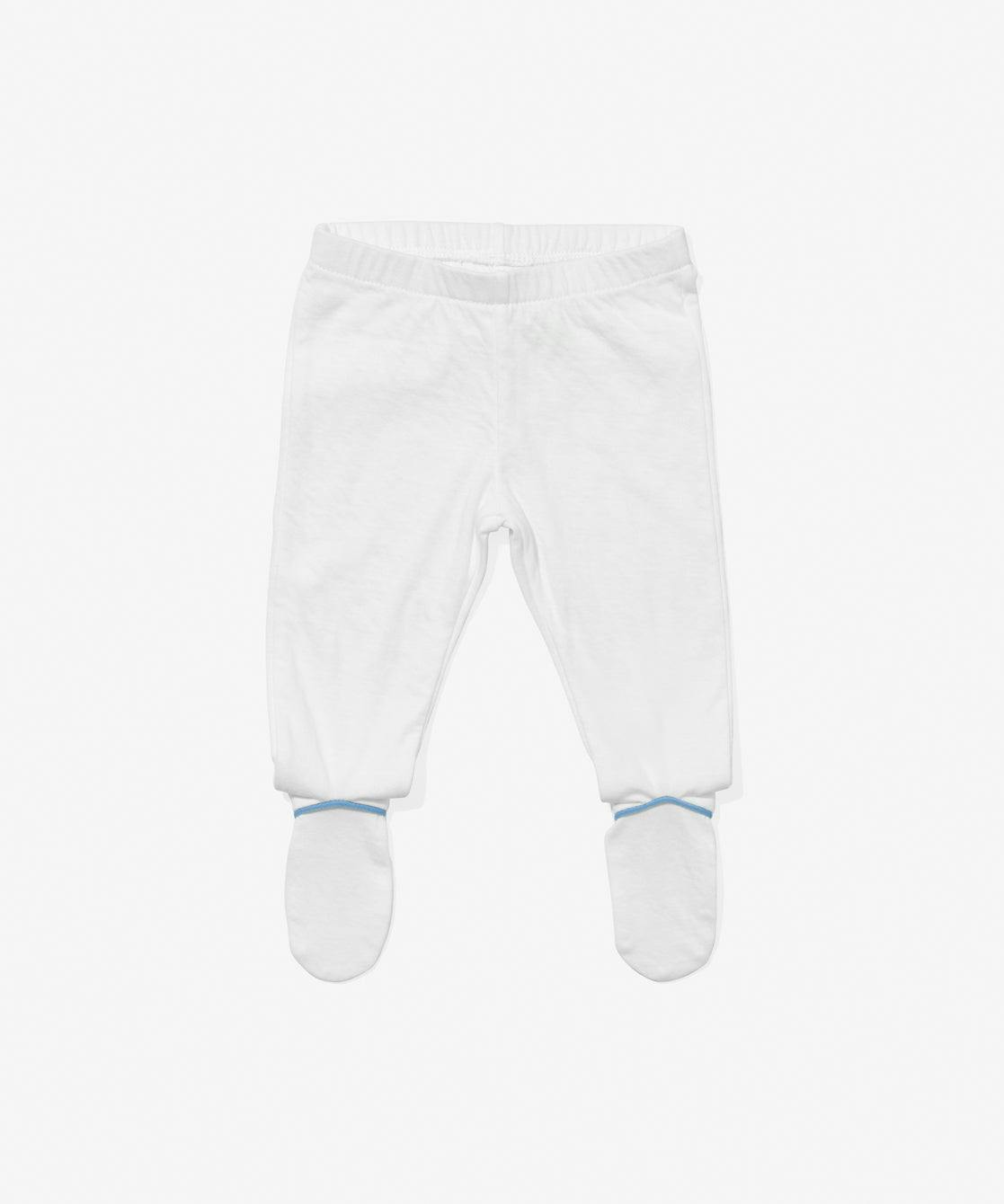 Tatum Baby Pant, Blue Piping