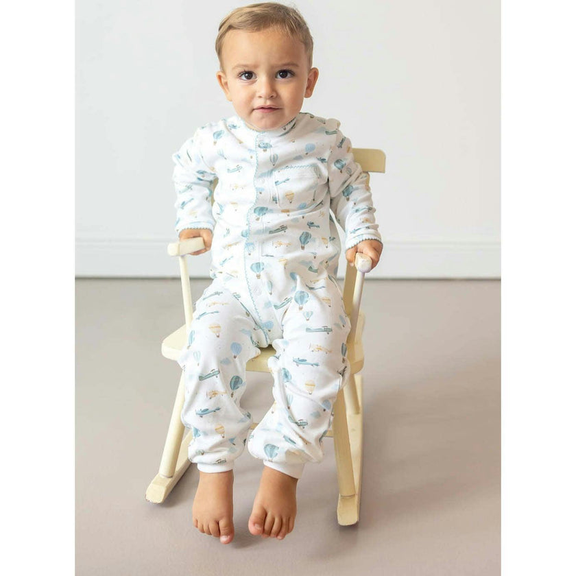 Little Airplanes Pima Baby Pajama