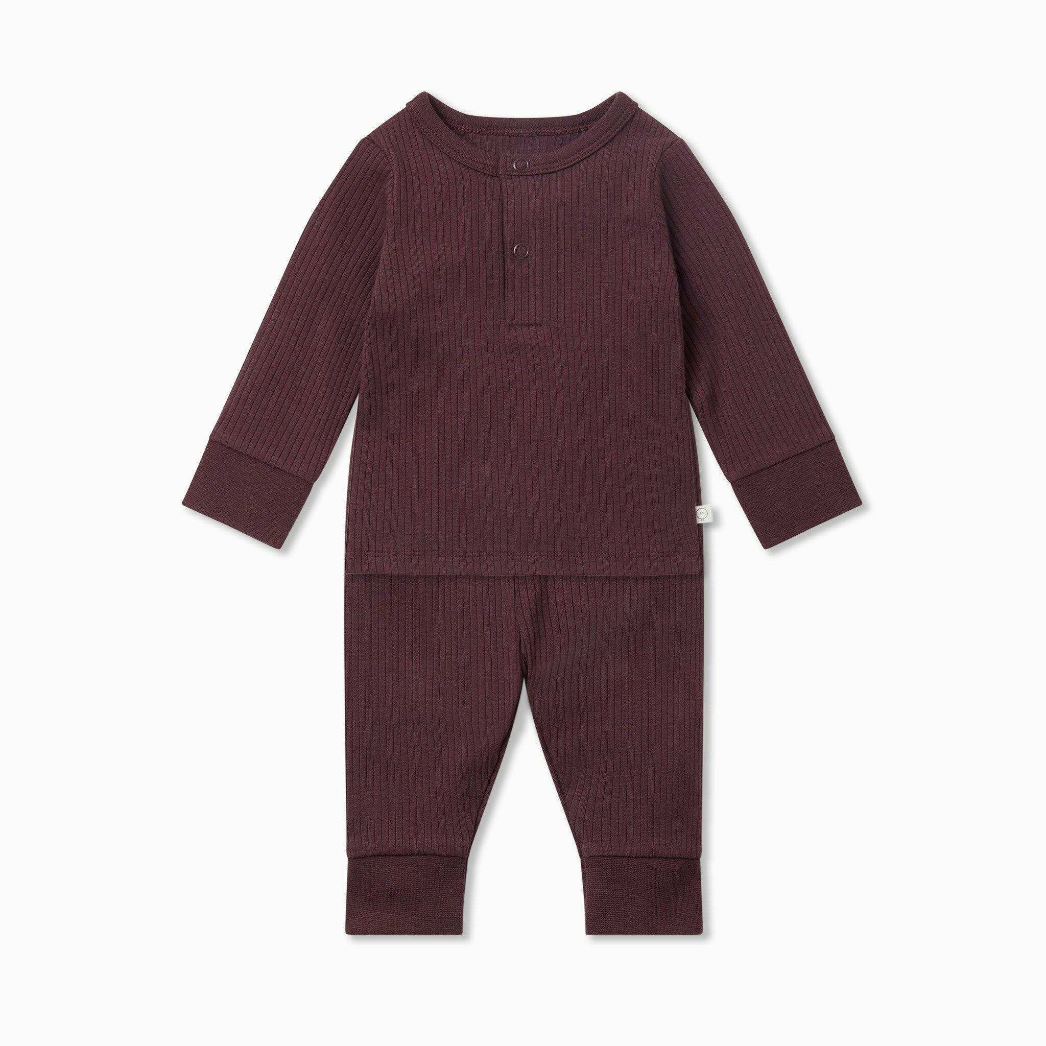 Ribbed Pajama Set