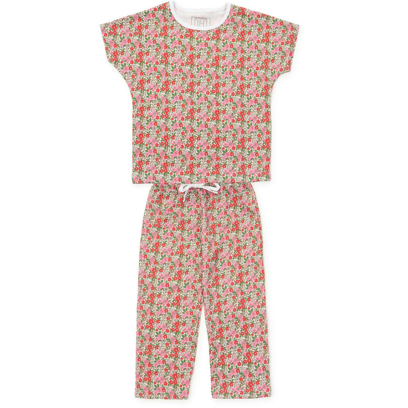 Merrick Girls' Pant Set - Floral Noel