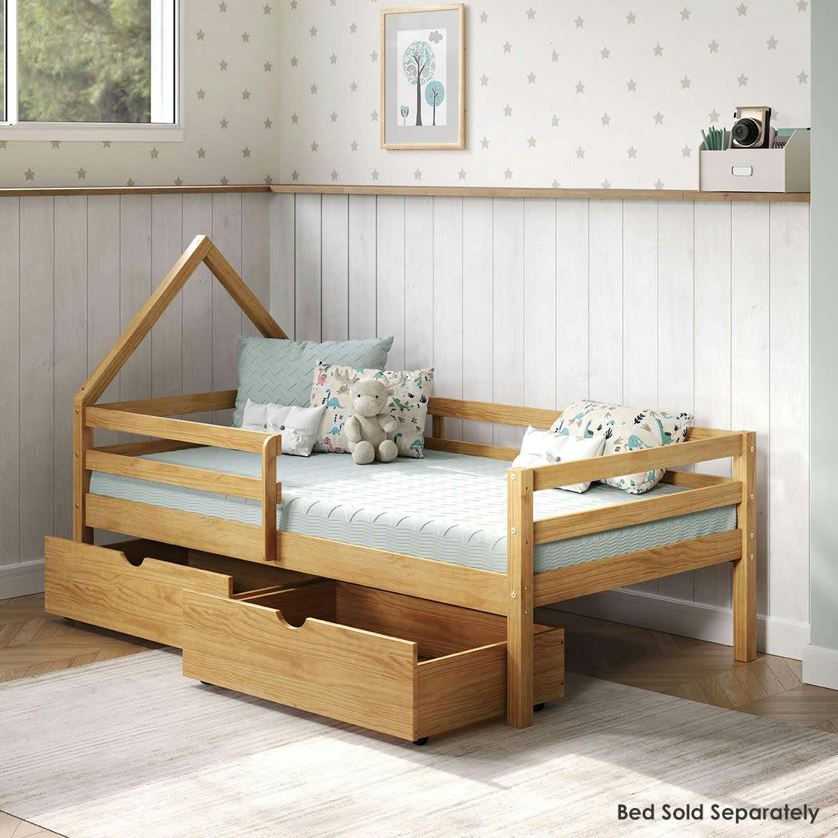 P'kolino Wood Storage Drawers  - Natural