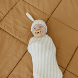 Knit Swaddle Blanket - Coastal