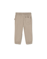 Beige Joggers Baby With Pockets