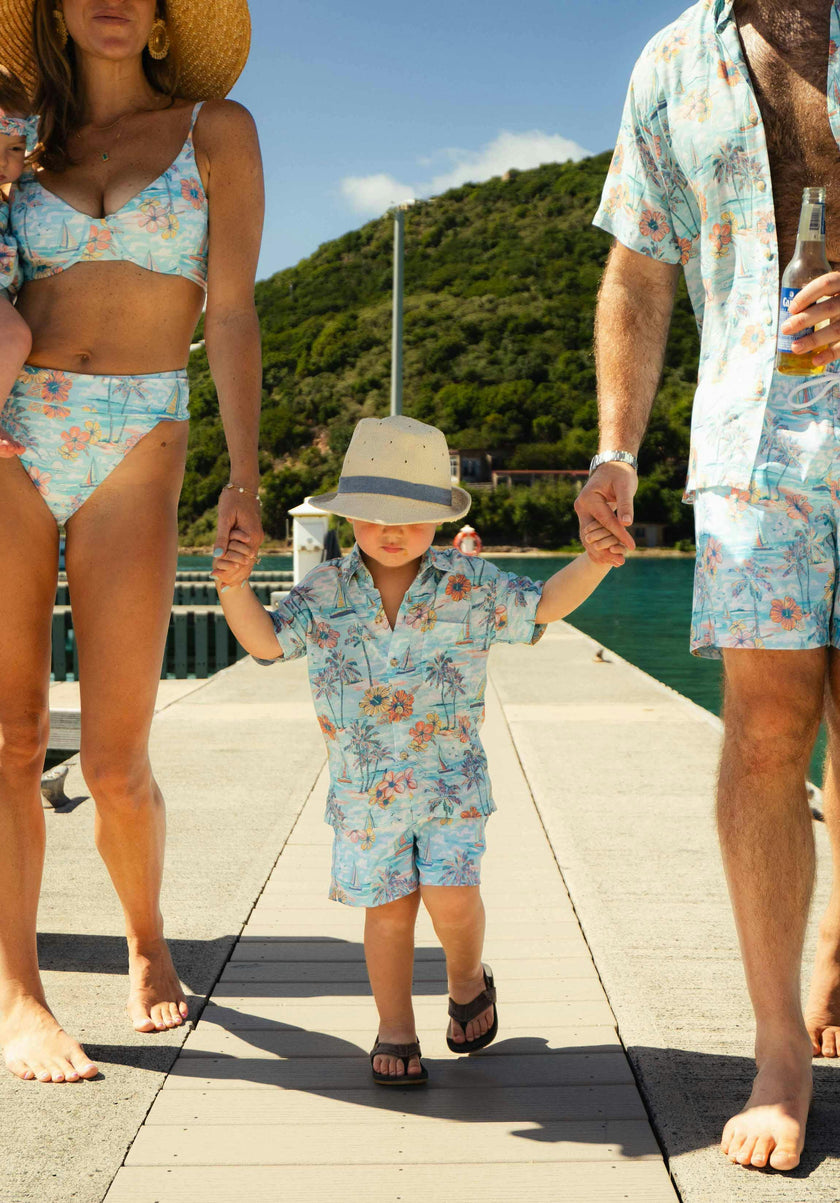 The BVIs - Boys Hawaiian Shirt