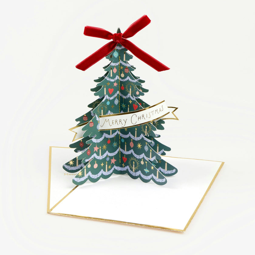 Decorated Christmas Tree Card