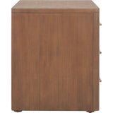 Rosey 3 Drawer Nightstand