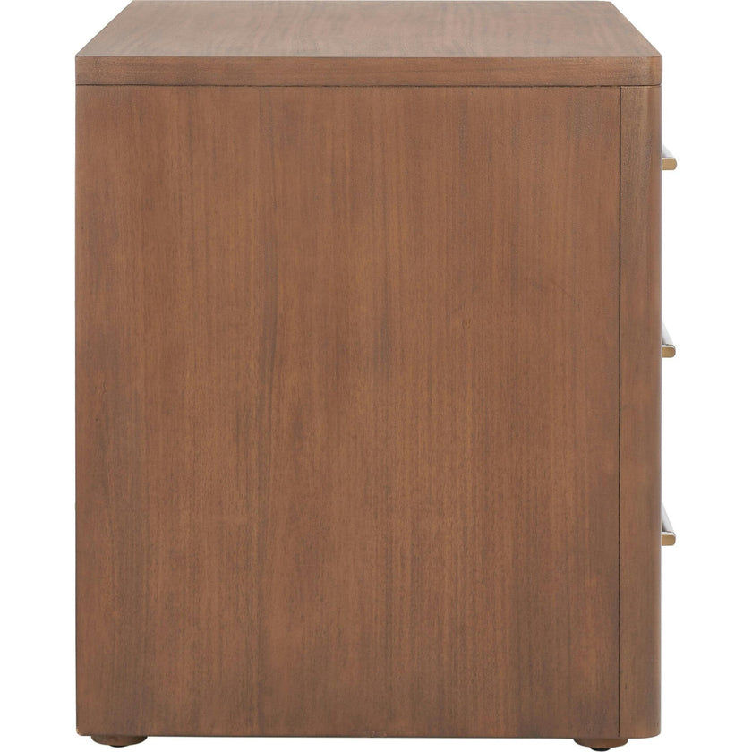 Rosey 3 Drawer Nightstand