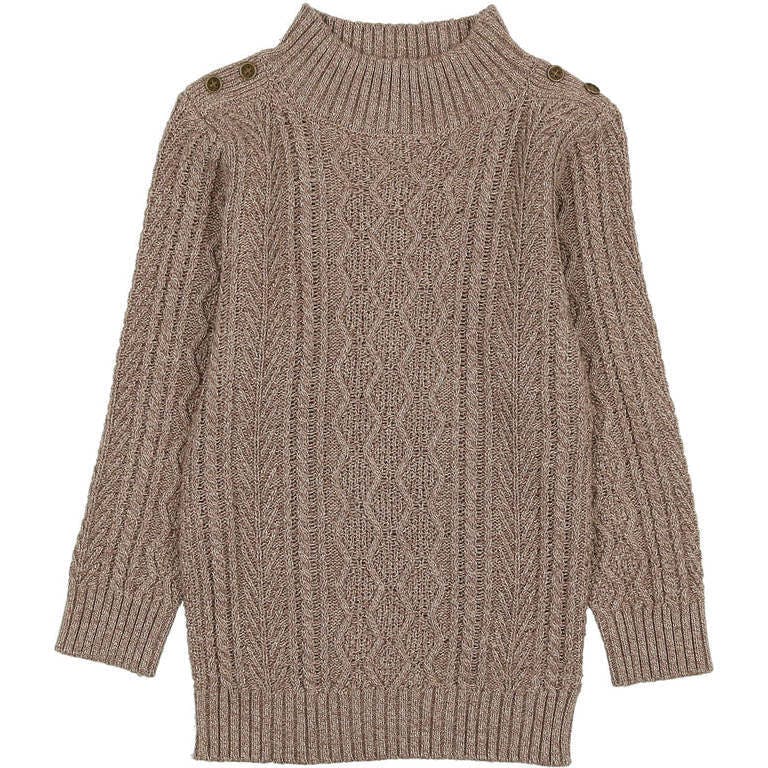 Marled Multi Knit Crew Fit Sweater