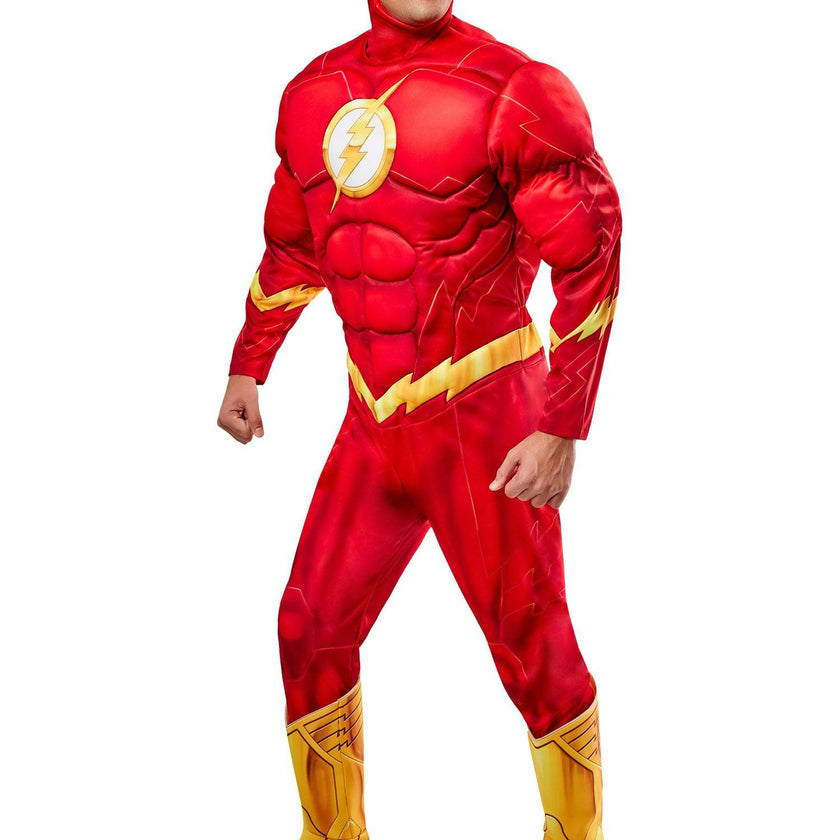 Men's Flash Muscle Chest Costume - Deluxe