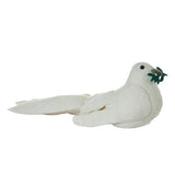 Handmade Hand Felted Wool Christmas Tree Topper - Dove