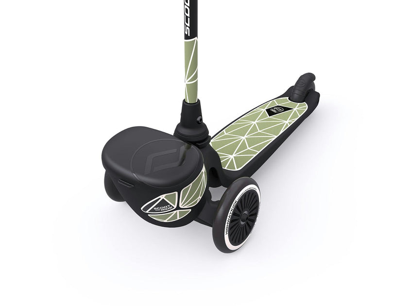 Highwaykick 2 Lifestyle Scooter Green Lines