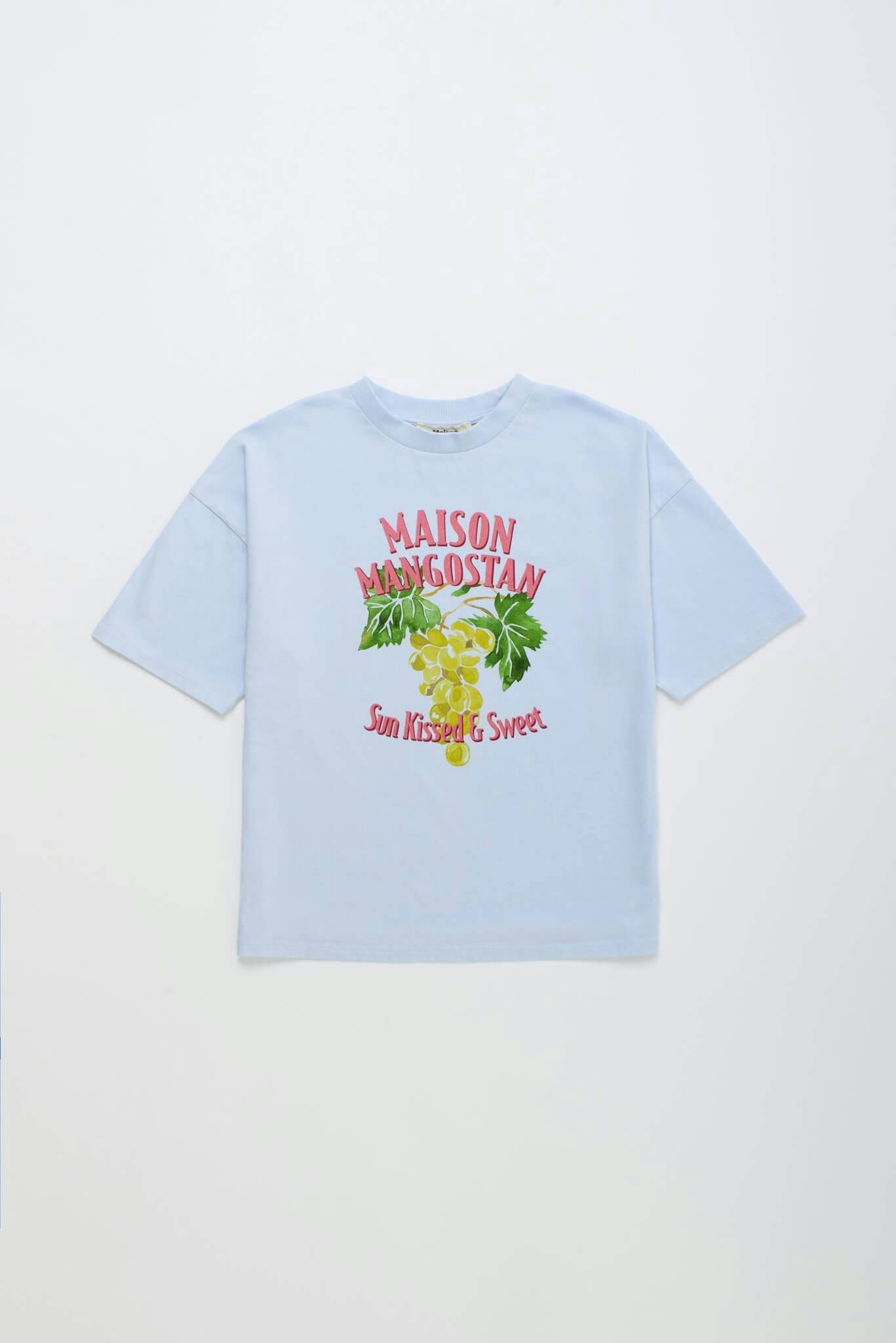 UVAS T-SHIRT LIGHT BLUE