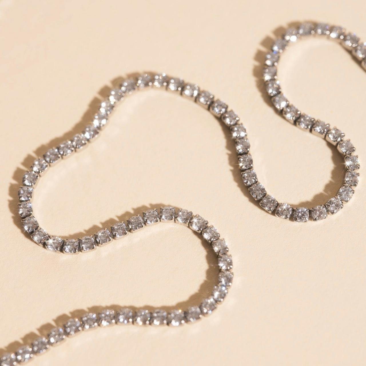 Micro Tennis Necklace
